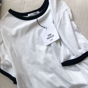 Zara retro basic tee